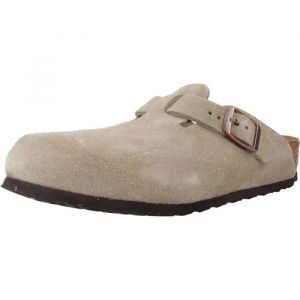 Mules enfant Birkenstock Boston Suede Leather