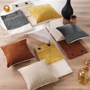 Rideau bouclette (140 x 240 cm) Tessa Beige