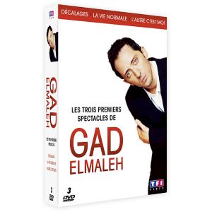 Gad Elmaleh - Coffret - Les 3 Premiers Spectacles - Pack