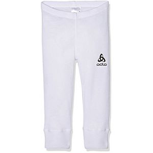 Image de Odlo 10419 - Collant - Mixte Enfant - Blanc - FR : M (Taille Fabricant : 140)