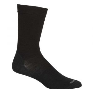 Icebreaker Des Chaussettes Lifestyle Fine Gauge Crew EU 36-42 Black