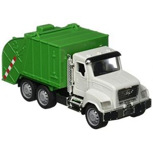 Driven by Battat – Toy Recycling Truck for Kids – Toy Work Vehicle – Lights & Sounds – Movable Parts – 3 Years + – Micro Recycling Truck