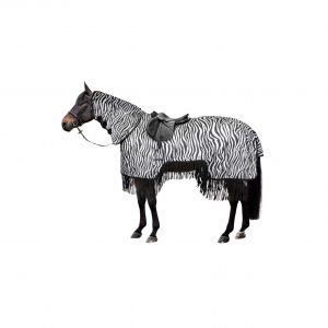 Horze Couverture anti-mouches pour cheval avec franges Defender