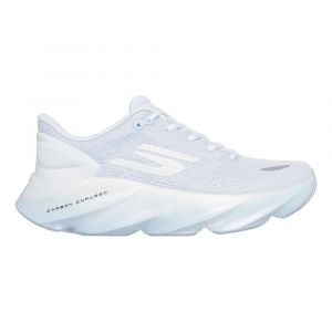 Skechers SKX Aero Burst Chaussure De Running Sans Stabilisateurs Femmes - Blanc, Bleu Clair, Pointure 38.5