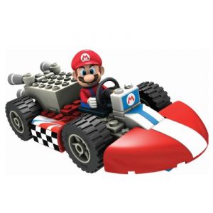 K'Nex Jeu de construction Mariokart Wii avec moteur - Mario, Yoshi ou Luigi (Assortiment aléatoire)