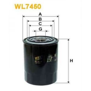 Wix Filters Filtre à huile WL7450