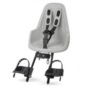 Bobike Kindersitz Mini One,One Siège Enfant anterieur à la Potence, Blanc - XS
