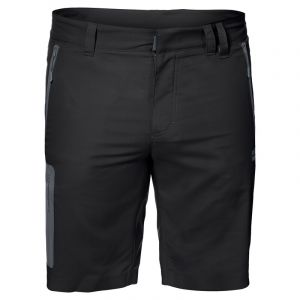 Jack Wolfskin Active Track Short Homme, black EU 54 Pantalons trekking & randonnée