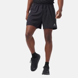 Odlo " Essential 2in1 Shorts 5" Men, noir 3XL Collants & Shorts Running"