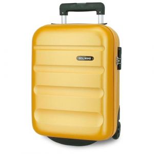 Roll road Flex valise cabine rigide 40cm jaune