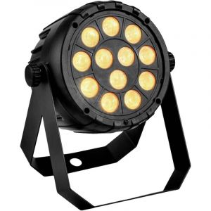 eurolite PARty Spot Silent Projecteur PAR LED Nombre de LED (d&eacute;tails): 12 5 W noir