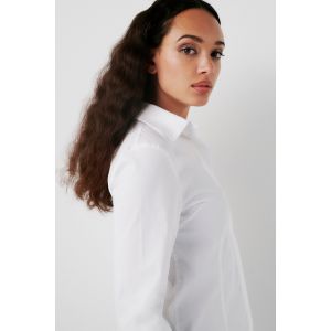CAROLL 242C-CSENSUEL Chemise, Blanc, 38 Femme