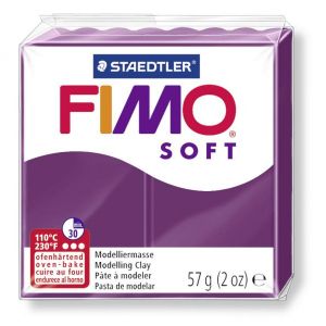 Staedtler Pâte polymère Fimo Soft 57 g 66 - Violet royal