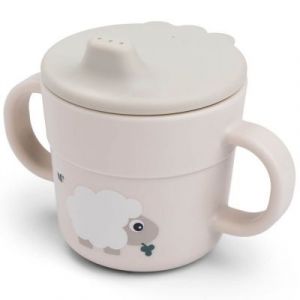 Done by Deer Foodie tasse d'apprentissage Tiny farm BEIGE