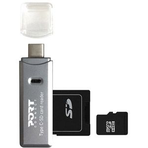 Port designs PORT Connect USB-C Card Reader