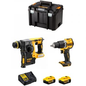 Dewalt Kit DCK226 (DCH273 DCD100Y 2 x 5,0 Ah DCB115 TSTAK VI)