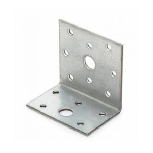 Index 50 équerres galvanisées à chaud d'assemblage, côtés inégaux 60 x 60 x 40 mm - SCLD040606