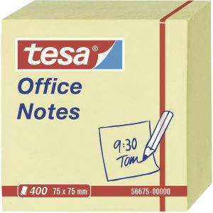 Image de Tesa Office Bloc-notes repositionnable cube, 75 x 75 mm,