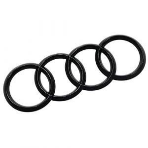 Image de Audi 8W9071802 Anneaux Black Edition Emblème Blackline Logo Noir