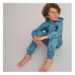 Surpyjama à capuche molleton, imprimé dinosaures