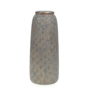 Amadeus Vase capu 41 cm - Gris - Résine