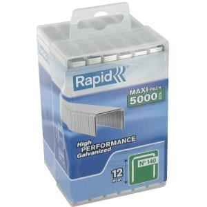 Rapid 40303091 - Lot de 5000 agrafes N°140 12mm