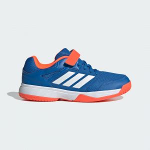 Adidas Speedcourt Kids Indoor Shoes Blue 5 Chaussures de Sport, Bright Royal FTWR White Team Solar Orange, 21 EU