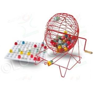 Boulier métallique 22 cm avec plateau de 90 boules