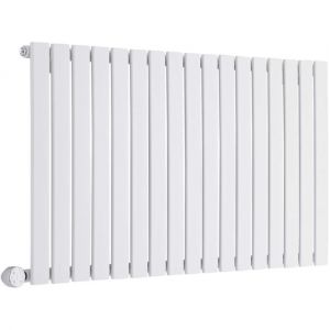 Hudson Reed Radiateur design électrique horizontal Delta 63,5 cm x 119 cm x 4,6 cm