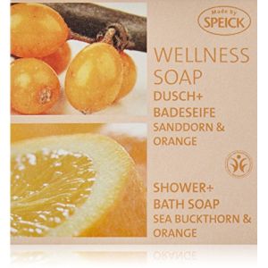 Speick Wellness Soaps Dusch + Badeseifen Sanddorn & Orange - 200 g