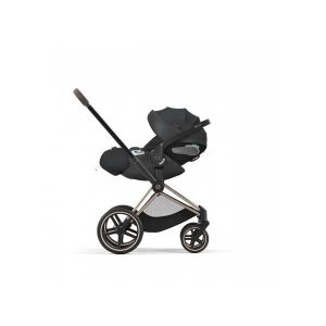 Cybex Poussette priam 4 châssis rose gold cloud z2 comfort deep black platinum