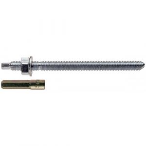 Tiges filet&eacute;es acier zingu&eacute; classe 5.8 avec &eacute;crous et rondelles - 20 x 260 mm - par 5 G&B FISSAGGI