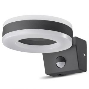Image de Maclean Lampe LED MCE265 avec capteur de mouvement PIR murale int&eacute;rieur/ ext&eacute;rieur IP65 4000K blanc neutre