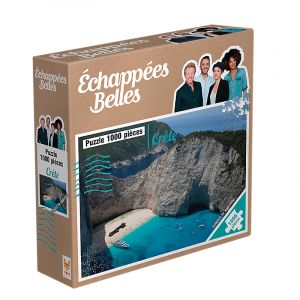 Topi games Echapees Belles - Crete - 1000 Pièces