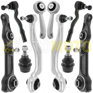 Kit bras de suspension avant compatible MERCEDES BENZ CLASSE-E W211 S211 composé de 10 pièces