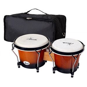 Image de Xdrum Bongo Club Standard Sunburst SET incl. housse pour bongo