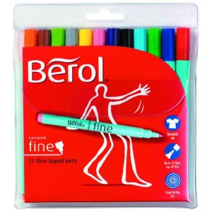 JPC 3590010 - Pochette de 12 feutres pointe fine