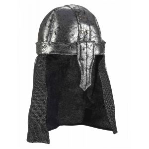 Image de DEGUISE TOI Casque C valier Guerrier Souple Adulte Taille Unique