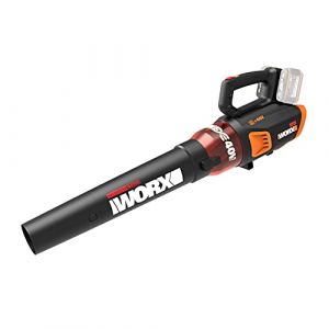 Worx Souffleur de feuilles sans fil Brushless 20V - WG584E.9 (Livré sans batterie ni chargeur, Technologie Turbine, 3 vitesses, jusqu'à 145km/h, 720m3/h)