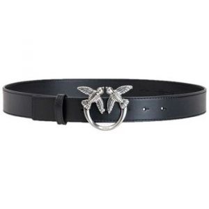 Fine ceinture love birds en cuir