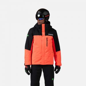 Rossignol Veste à capuche Hero Velika Insulated orange corail noir - L