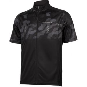 Endura Hummvee Ray Maillot manches courtes Homme, noir S Maillots downhill & freeride