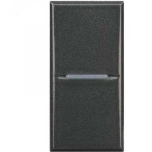 Bticino Axolute 10A Single-Pole Switch Axolute Scura Series HS4005N