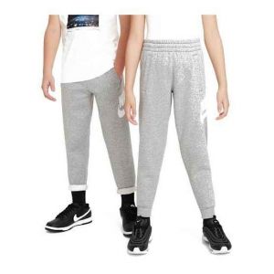 Nike Club Fleece Big Kids' Joggers DK GREY HEATHER/BASE GREY/WHITE, pointure Large - ['Gris'] - Taille Large