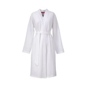 Olivier Desforges Peignoir de bain - Kimono Coton nid d'abeille 210 g/m², Zorba Blanc