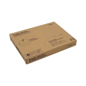 Cookut Bougie chauffe-plat spéciale raclettes et fondues / Pack de 12 - Flamme puissante & longue durée blanc en cire