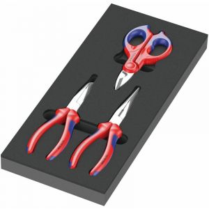 Wera 9781 Pluces de knipex insert 9781 Ensemble 2