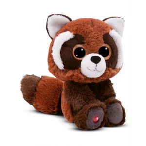 Nici Peluche panda roux Glubschis Robidu