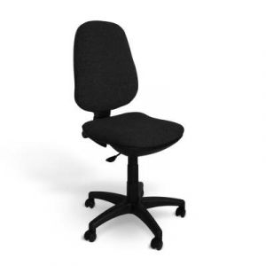 Chaise de bureau ART PROG Marjorie Noir Roulettes pour sol dur