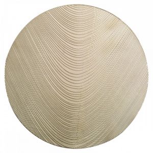 Dessous d'assiette rayé
